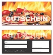 Gutscheine Lebensmittel-Pizza-624 (50 Stk)